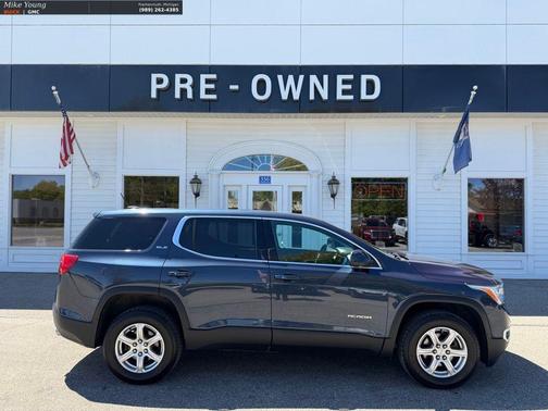 Blue Steel Metallic 2019 GMC Acadia SLE-1