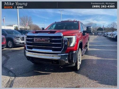 Volcanic Red 2026 GMC Sierra 2500 SLT