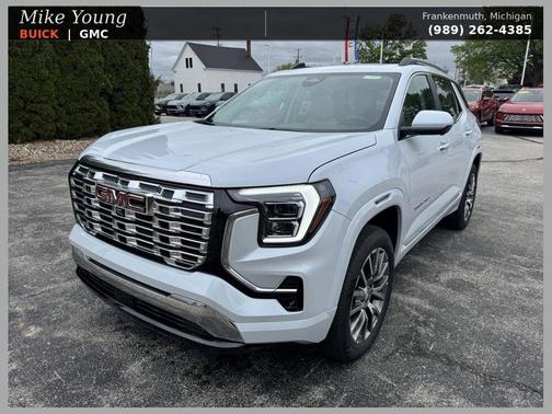 Glacier White 2026 GMC Terrain Denali
