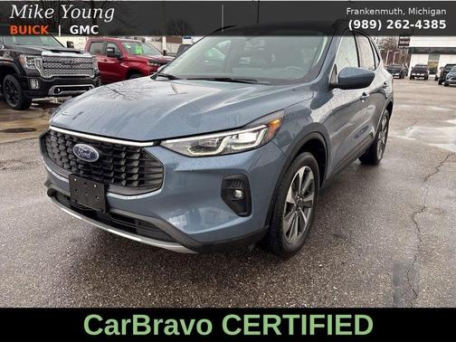 Blue 2025 Ford Escape Platinum