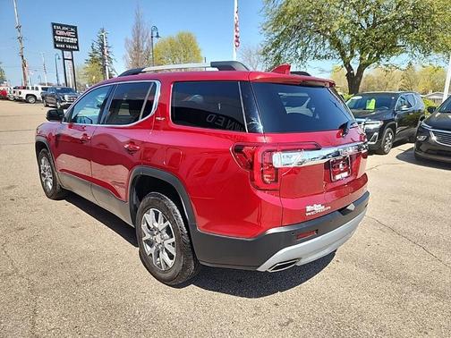 Volcanic Red 2023 GMC Acadia SLT