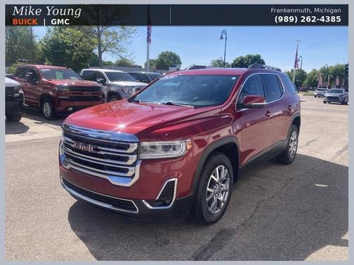 Red Quartz Tintcoat 2020 GMC Acadia SLT