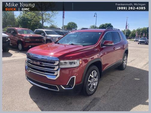 Red Quartz Tintcoat 2020 GMC Acadia SLT
