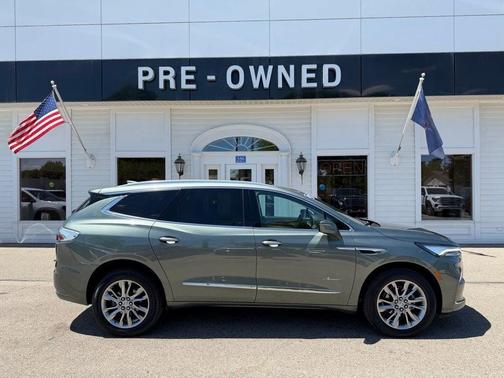 Sage Metallic 2023 Buick Enclave Avenir