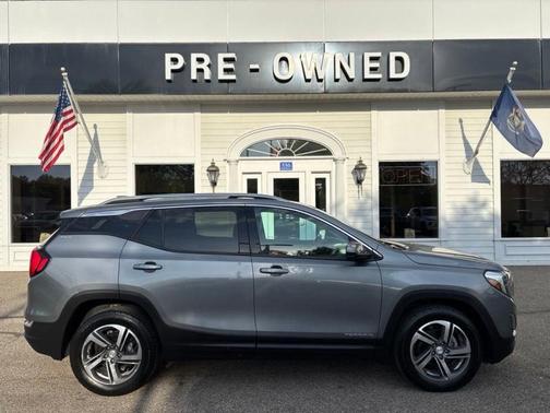 Satin Steel Metallic 2020 GMC Terrain SLT