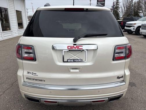 White Diamond Tri-Coat 2015 GMC Acadia Denali