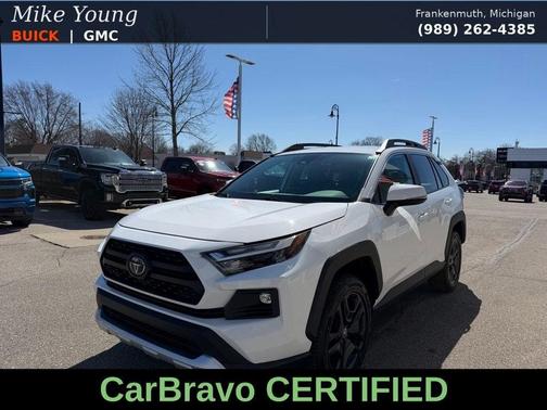 White 2023 Toyota RAV4 Adventure