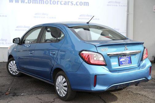 Sapphire Blue Metallic 2021 Mitsubishi Mirage G4 ES