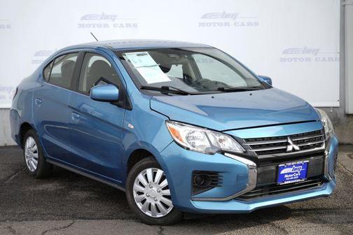 Sapphire Blue Metallic 2021 Mitsubishi Mirage G4 ES