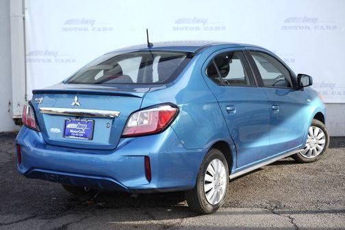 Sapphire Blue Metallic 2021 Mitsubishi Mirage G4 ES
