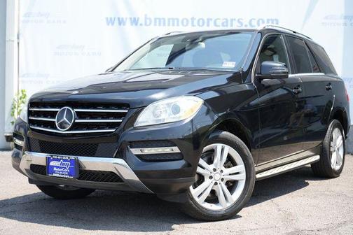 Black 2014 Mercedes-Benz M-Class ML 350 BlueTEC 4MATIC