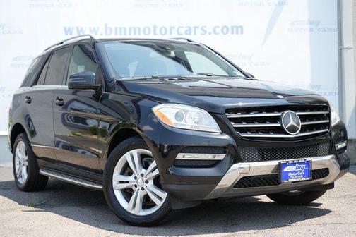 Black 2014 Mercedes-Benz M-Class ML 350 BlueTEC 4MATIC