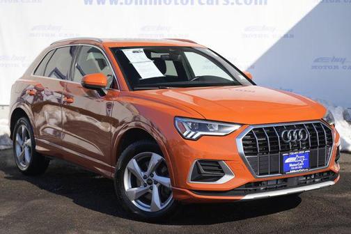 Pulse Orange 2022 Audi Q3 40 Premium Plus