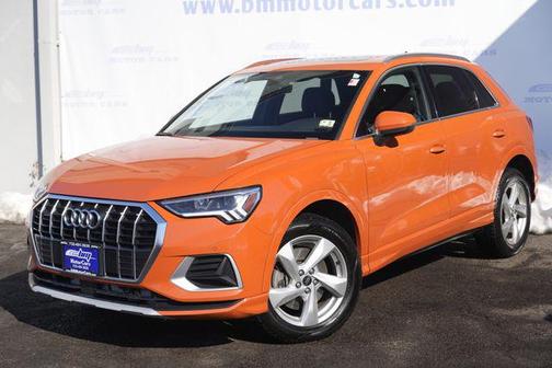Pulse Orange 2022 Audi Q3 40 Premium Plus