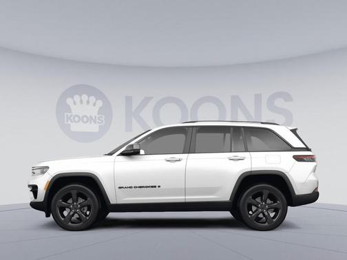 Bright White Clearcoat 2025 Jeep Grand Cherokee Altitude