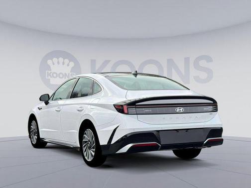 Serenity White 2026 Hyundai SONATA Hybrid Limited