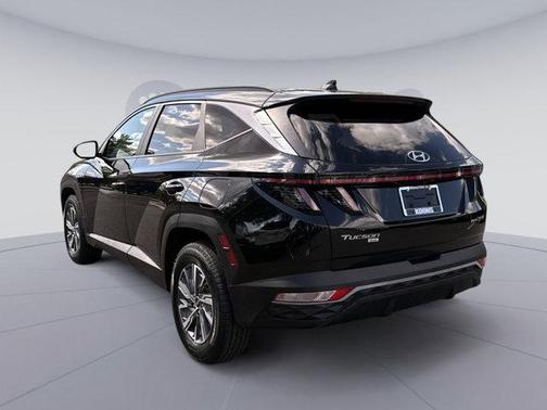 Phantom Black 2023 Hyundai TUCSON Hybrid Blue