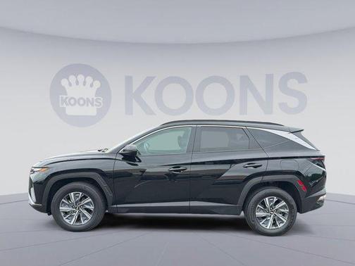 Phantom Black 2023 Hyundai TUCSON Hybrid Blue