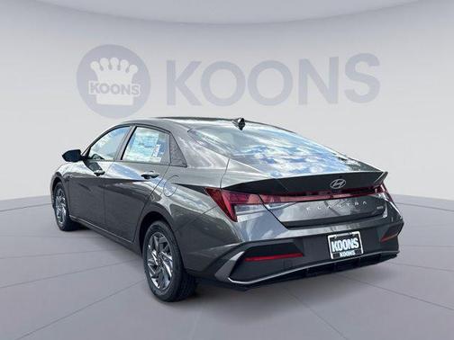 Amazon Gray 2026 Hyundai ELANTRA HEV Blue