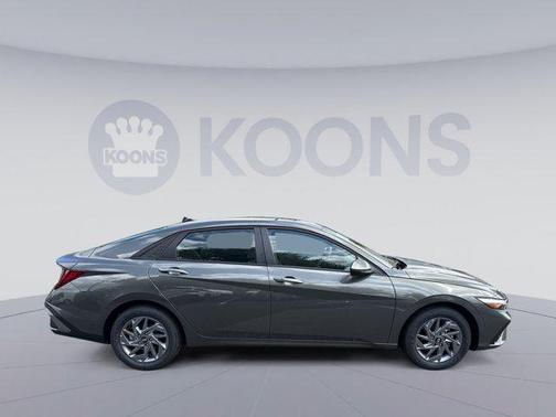 Amazon Gray 2026 Hyundai ELANTRA HEV Blue