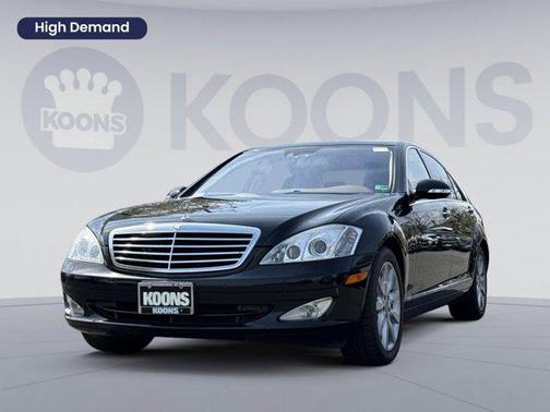 Black 2008 Mercedes-Benz S-Class 4MATIC