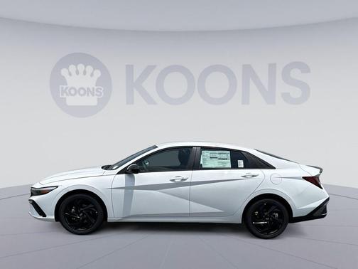 Serenity White 2026 Hyundai ELANTRA Sport