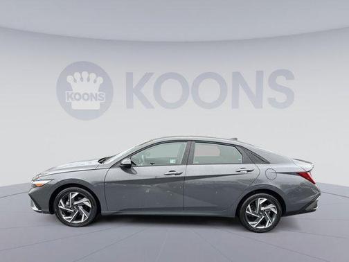 Ecotronic Gray 2025 Hyundai ELANTRA HEV SEL Sport