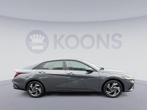 Ecotronic Gray 2025 Hyundai ELANTRA HEV SEL Sport