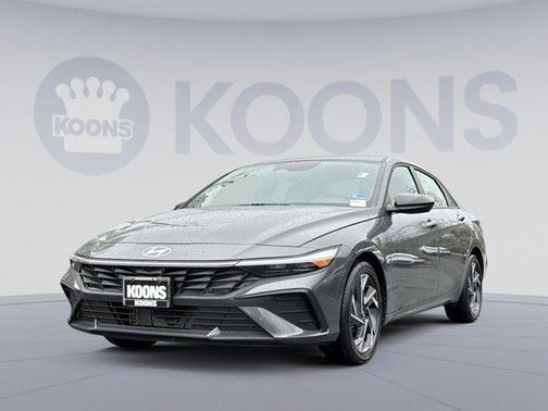 Ecotronic Gray 2025 Hyundai ELANTRA HEV SEL Sport