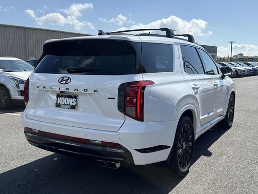 Hyper White 2025 Hyundai PALISADE Calligraphy Night Edition