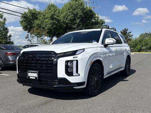 Hyper White 2025 Hyundai PALISADE Calligraphy Night Edition