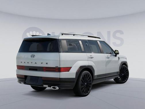 Serenity White 2026 Hyundai SANTA FE Calligraphy