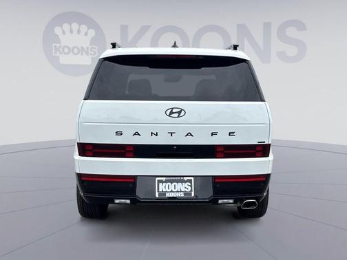 Serenity White 2026 Hyundai SANTA FE Calligraphy
