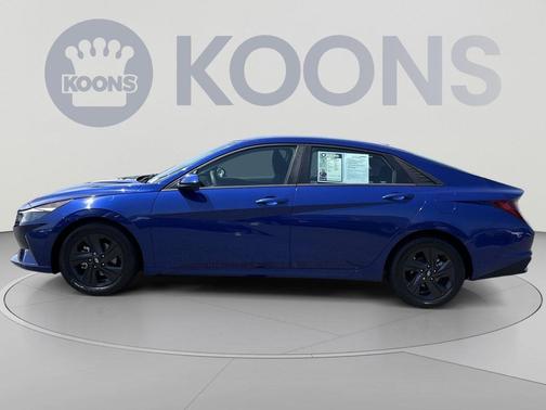 Intense Blue 2023 Hyundai ELANTRA SEL