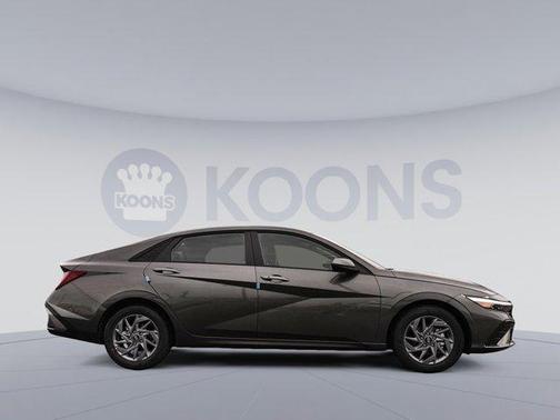 Amazon Gray 2026 Hyundai ELANTRA HEV Blue