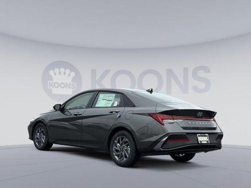 Amazon Gray 2026 Hyundai ELANTRA HEV Blue