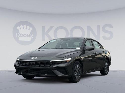 Amazon Gray 2026 Hyundai ELANTRA HEV Blue