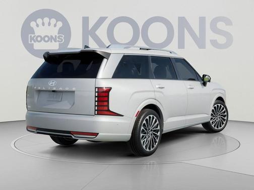 Creamy White Pearl 2027 Hyundai Palisade Hybrid Calligraphy