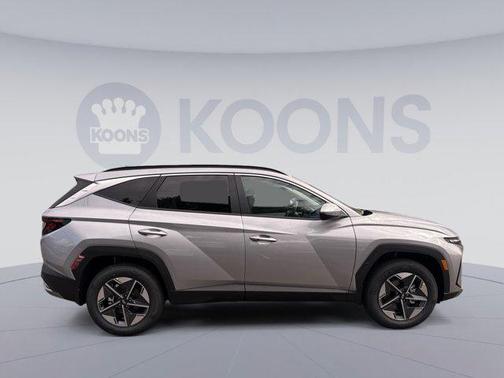 Shimmering Silver 2026 Hyundai TUCSON Hybrid SEL
