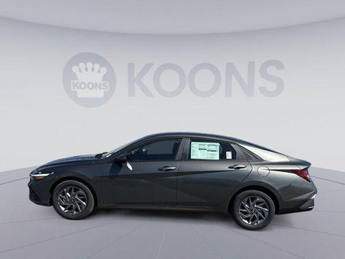 Amazon Gray 2026 Hyundai ELANTRA HEV Blue