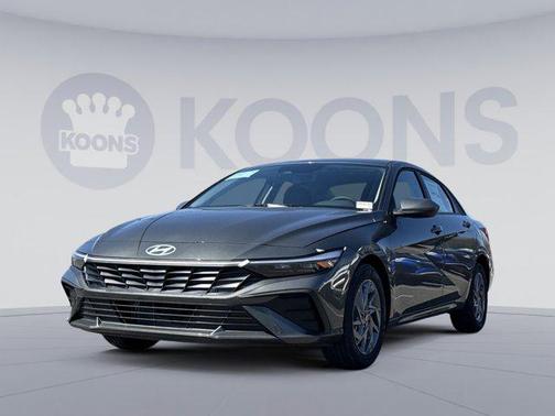 Amazon Gray 2026 Hyundai ELANTRA HEV Blue