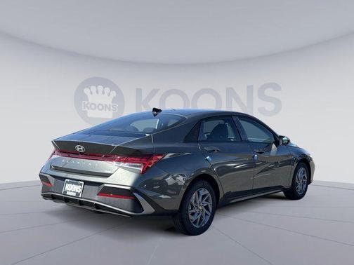 Amazon Gray 2026 Hyundai ELANTRA HEV Blue
