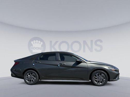 Amazon Gray 2026 Hyundai ELANTRA HEV Blue