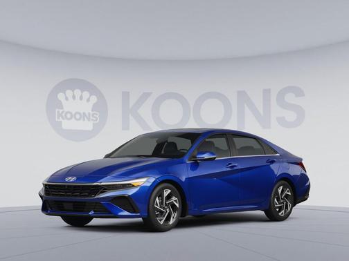Intense Blue 2024 Hyundai ELANTRA Limited