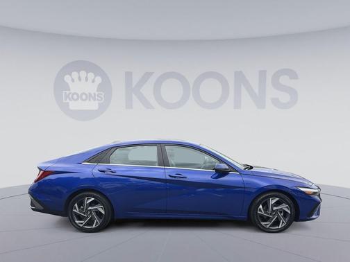 Intense Blue 2024 Hyundai ELANTRA Limited
