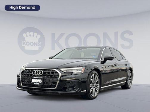Mythos Black Metallic 2022 Audi A8 L 55 TFSI quattro Tiptronic