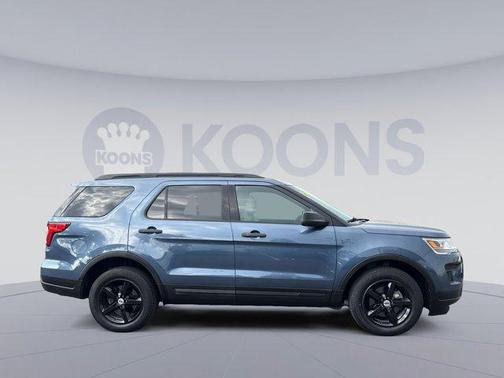 Blue Metallic 2018 Ford Explorer Base
