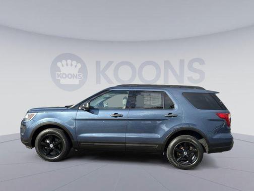 Blue Metallic 2018 Ford Explorer Base