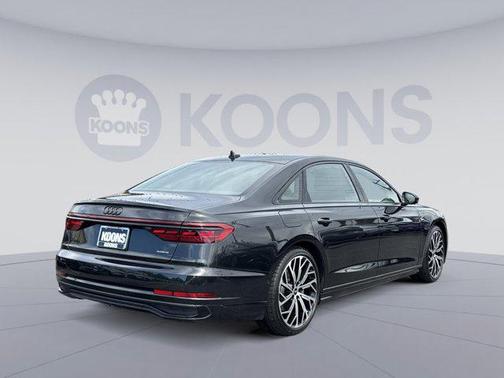 Vesuvius Gray Metallic 2022 Audi A8 L 55 TFSI quattro Tiptronic