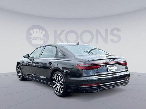 Vesuvius Gray Metallic 2022 Audi A8 L 55 TFSI quattro Tiptronic